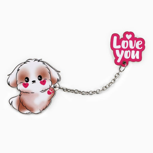 Цена за 20 шт. Значки деревянные Самые милые значки в шоубоксе, 20 шт.