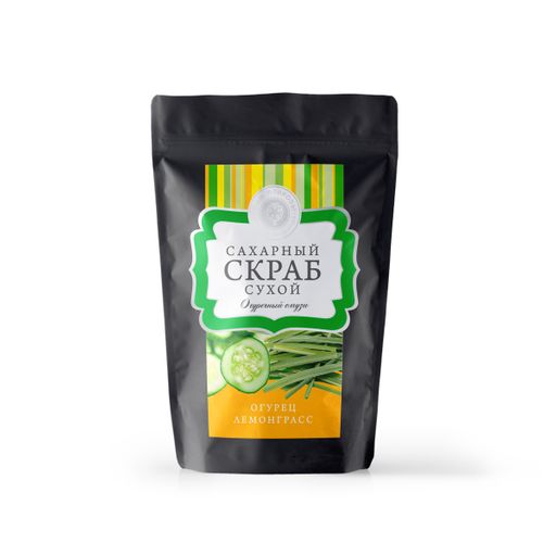 Сухой сахарный скраб Огуречный смузи, 250г - Мануфактура дом природы фото 2