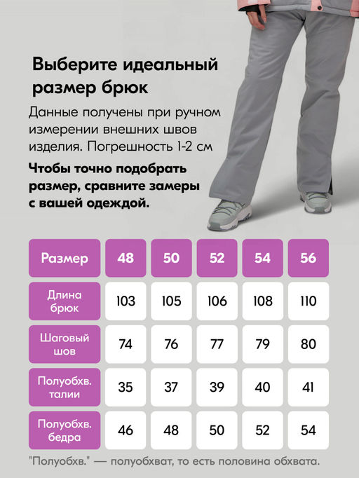 Горнолыжный костюм женский зимний персикового цвета 0709_1P - Chunmai фото 5