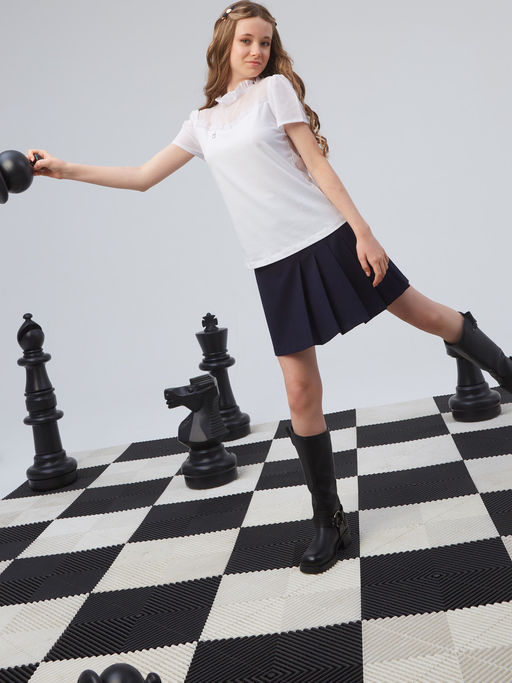 Блузка белый 202230605 - Nota bene фото 10