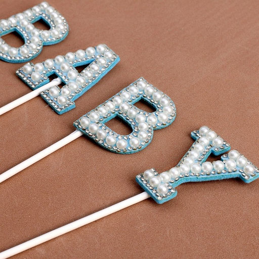 Топпер Малыш, в наборе 4 штуки, цвет голубой - Страна карнавалия фото 7