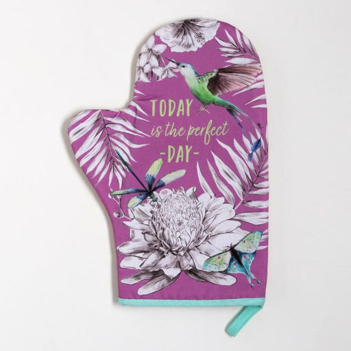 Цена за 2 шт. Кухонный набор Этель «Tropical»: варежка-прихватка 20×28 см, прихватка 19×19 см, 100% хлопок