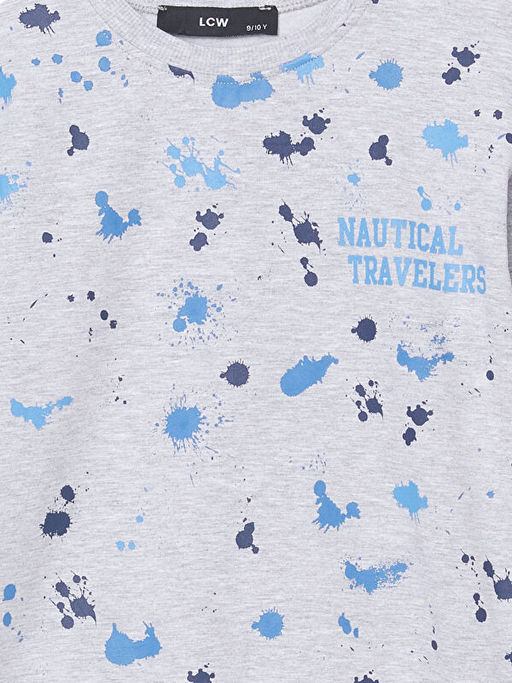 Bisiklet Yaka Erkek ?ocuk Sweatshirt ve E?ofman Alt