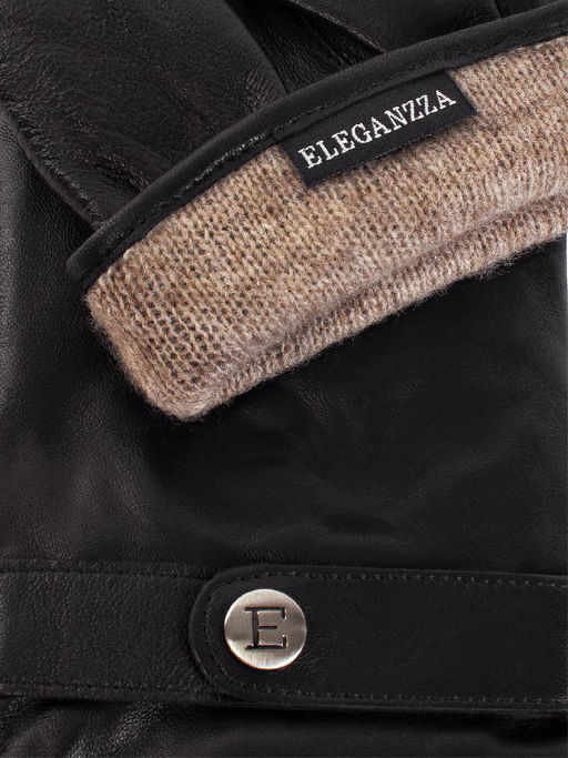 Перчатки мужские 100% ш HP986 black - Eleganzza фото 4