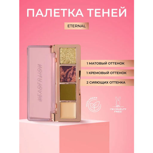 Тени для век The Icon Edit, Eternal Icon Green 6932332