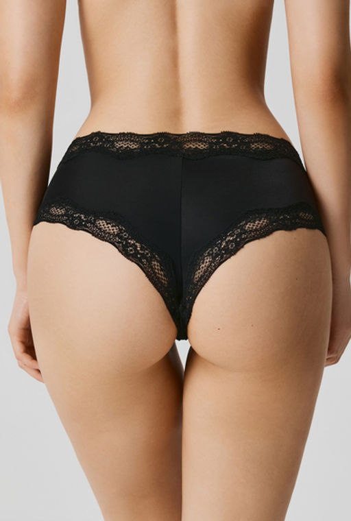 Infinity / Трусы боксер жен.в наборе из 3 шт Verne черный с бежевым - Infinity Lingerie фото 5