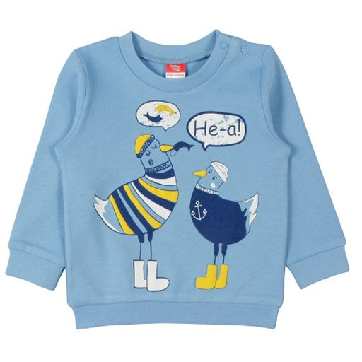 CRB wear/CSN 62396 Джемпер для мальчика, голубой/Ex.Cherubino  фото 3