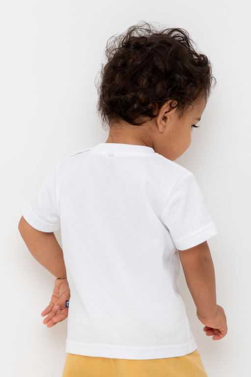 КР 302749/белый к564 фуфайка (футболка) д/мал яс - Crockid фото 5