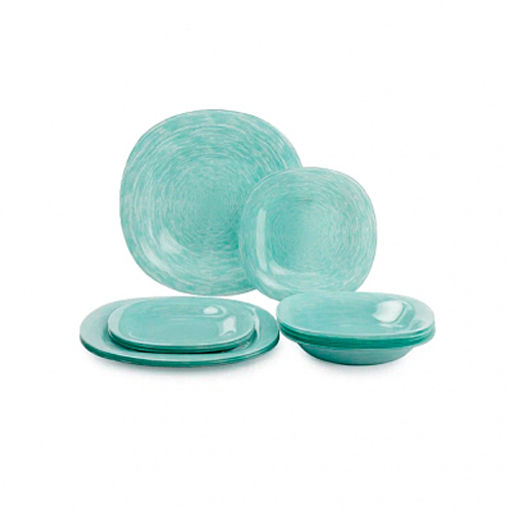 Набор столовый НЕО КАРИНА БРАШМАНИЯ ТЮРКУАЗ 12пр арт.V6064 /ЛЮМИНАРК/