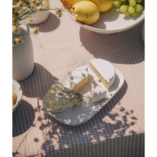 Блюдо SL Home «Арена Бланка», 25×15.5 см, керамика, белое