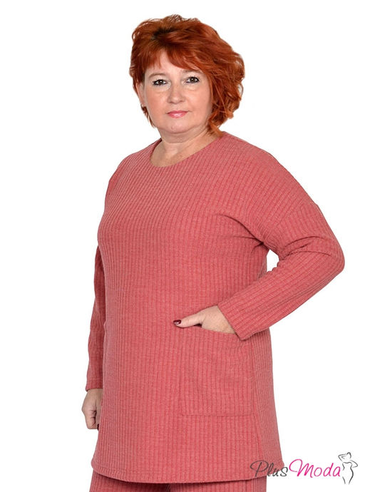 Туника Модель №1411 размеры 44-84 - Plusmoda фото 2