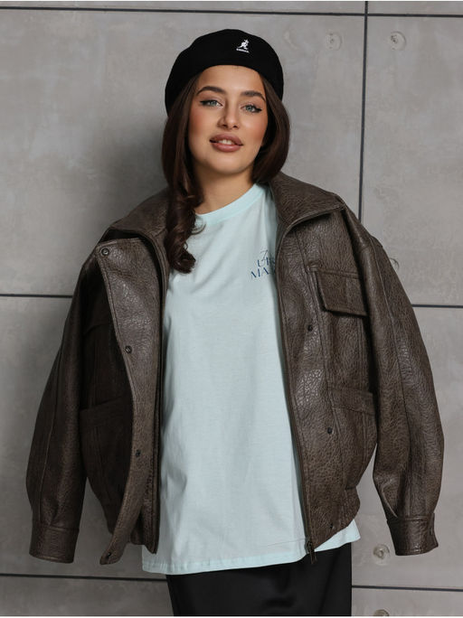 Футболка "Марго" Голубой Женская