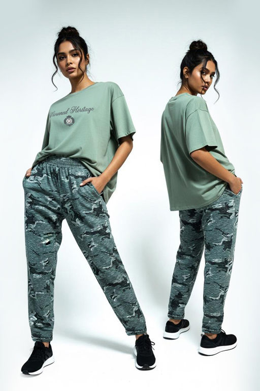 Домашний костюм с брюками 395