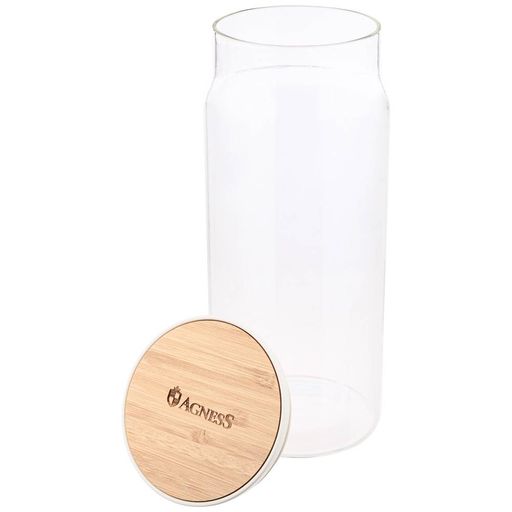 ЕМКОСТЬ ДЛЯ ПИЩЕВЫХ ПРОДУКТОВ AGNESS NATIVE D=9.45СМ H=22.8СМ, 1100 МЛ фото 3