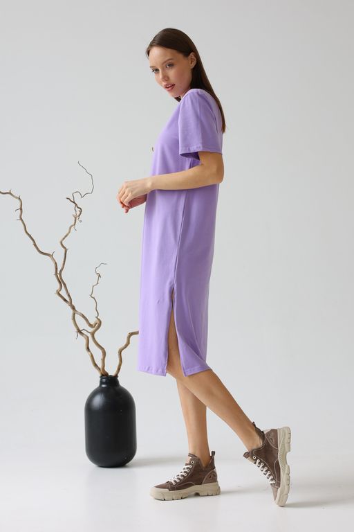 Платье женское 231L14 сиреневый - Solo mio фото 2