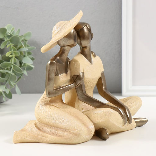 Фигурка полистоун Стильная пара, 21?13?18 см