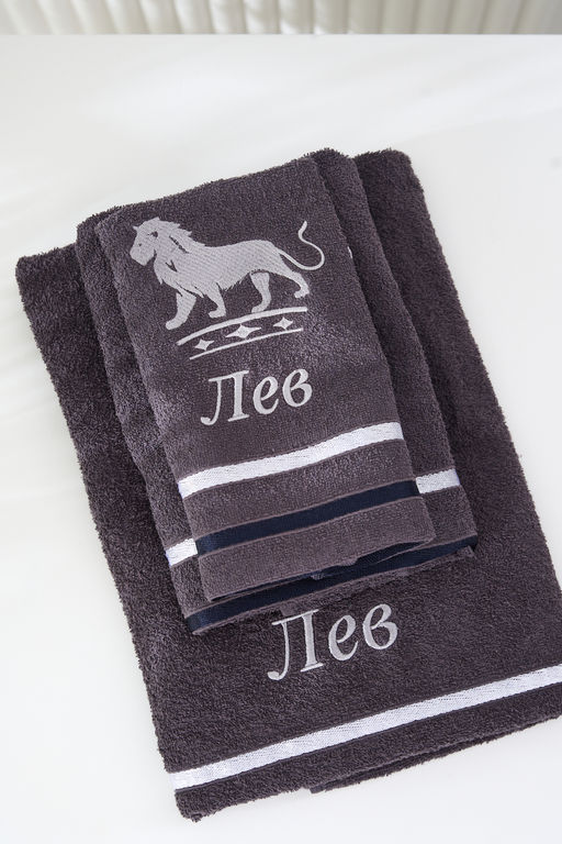 14418/10 Знаки зодиака полотенце махровое плотность 350гр