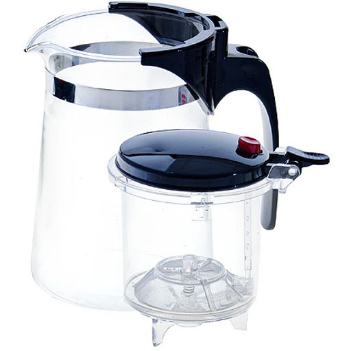 4026 Чайник заварочный 0,5л дав/клап стекло/нерж/ст/пластик MB (х24) - Mayer&boch фото 3