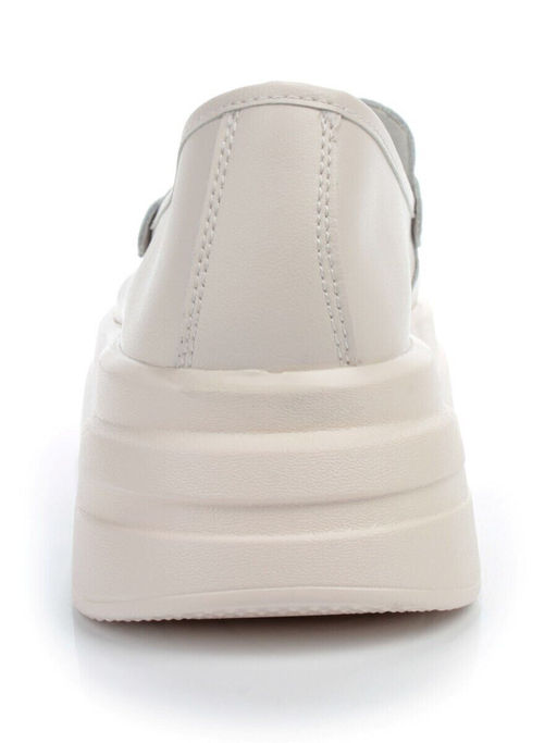 03-PDE31-1 BEIGE Лоферы женские (натуральная кожа)