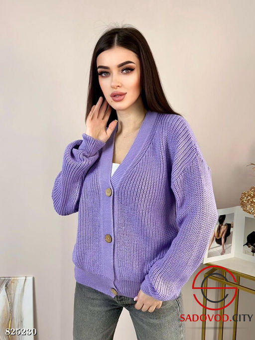 Кардиган вязаный на пуговицах