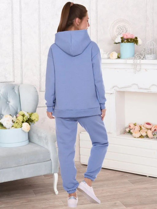 Вирджиния(голуб) костюм , 70% хлопок, 30% ПЭ