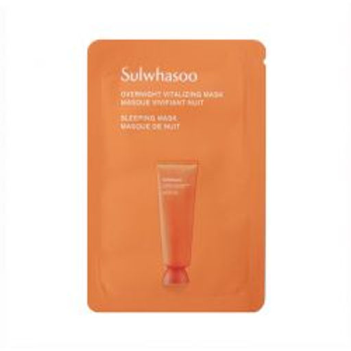 Sample Маска ночная восстанавливающая на основе восточных трав SULWHASOO Overnight Vitalizing Mask, 5ml