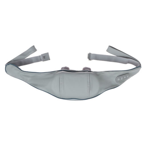 Массажёр для спины и шеи LEM-29, наплечный, ИК подогрев, серый