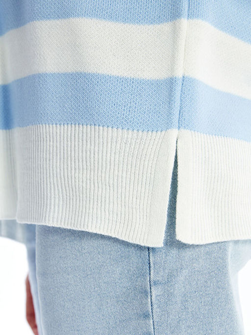 Bisiklet Yaka Kad?n Triko Kazak - Waikiki фото 5