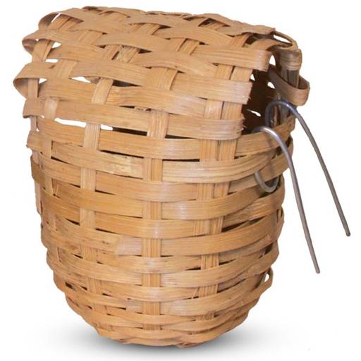 Плетёное гнездо д/птиц Триол корзинка 9*10см 52011008