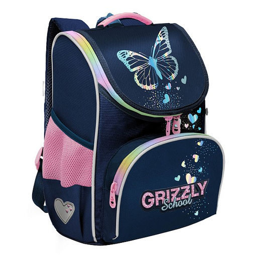 RAm-584-6 Рюкзак школьный с мешком - Grizzly фото 12
