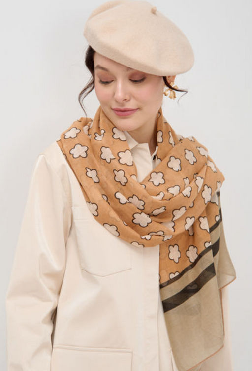 Палантин ХЛОПОК ВИСКОЗА - Tantino фото 8