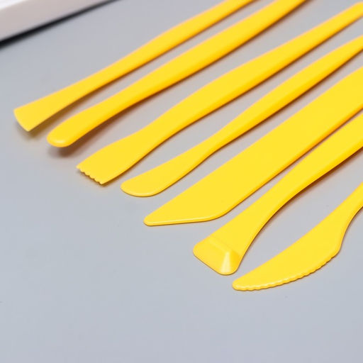 Инструменты для моделирования и придания формы набор 7 шт пластик - Арт узор фото 3