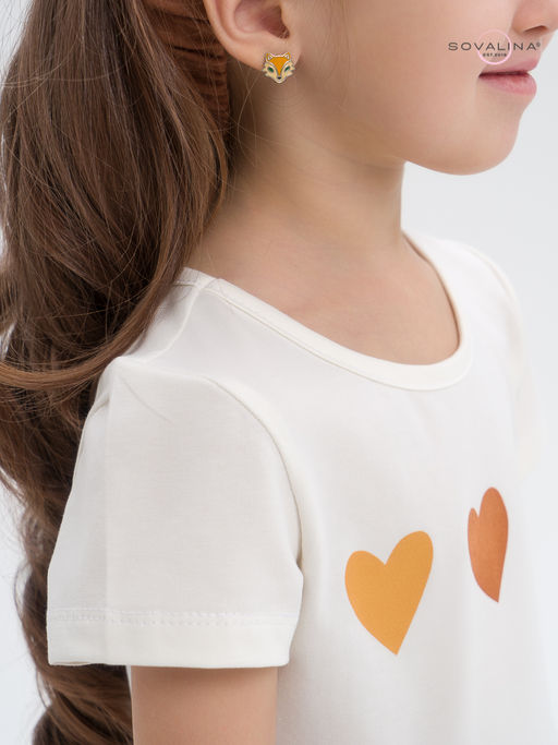 Платье Лето тофу-муму сердечки LE - Sovalina фото 19