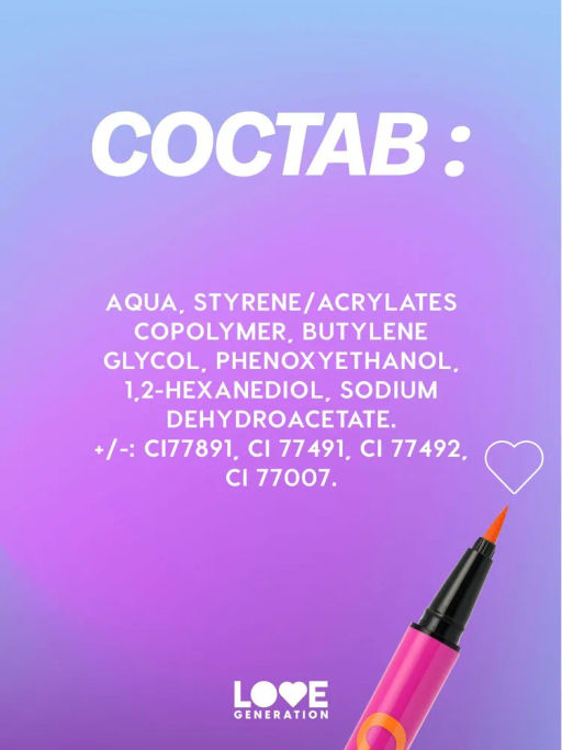 Love Generation Лайнер для глаз Color resourse тон 04 оранжевый  фото 10