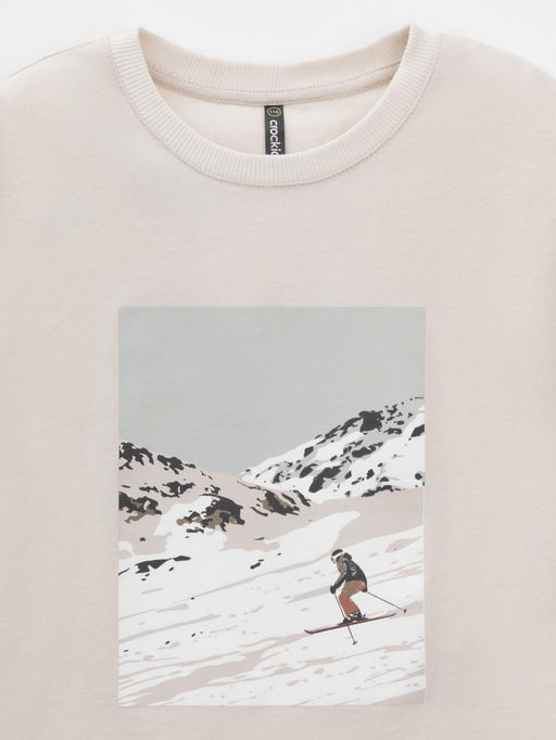 Футболка Crockid хлопок бежевый  фото 4