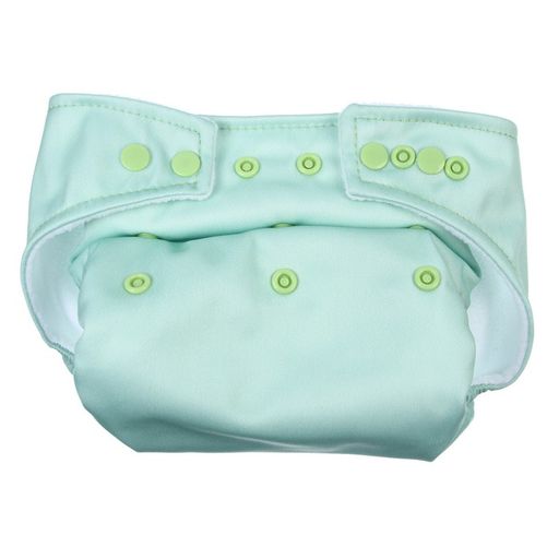 Многоразовый подгузник, флис, цвет светло зеленый - Крошка я фото 10