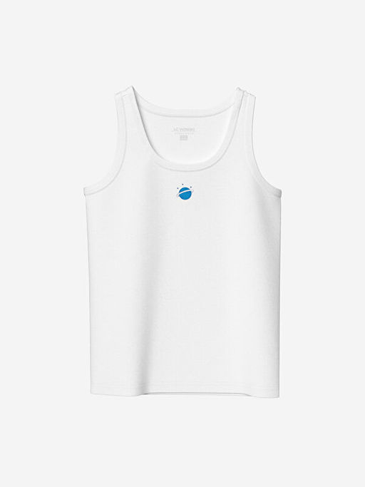 Bisiklet Yaka Erkek ?ocuk Atlet 2li - Waikiki фото 3