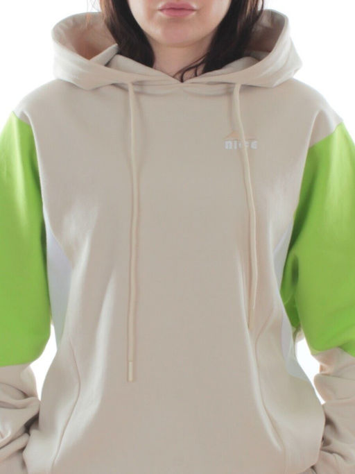 3156/3157 BEIGE/LT. GREEN Костюм спортивный женский (95% хлопок, 5% эластан)