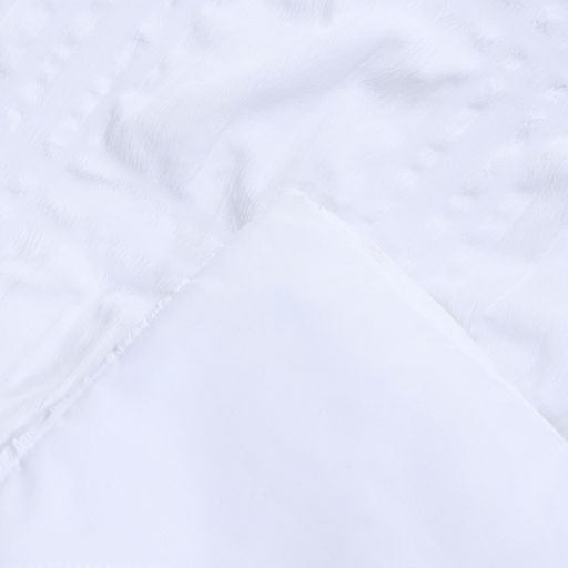 Покрывало евро LoveLife Texture: white, 240×230±5 см, микрофайбер