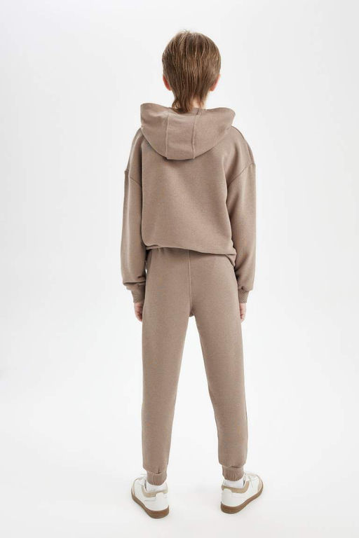 Тканые школьные спортивные штаны с маркировкой для мальчиков - Defacto фото 6