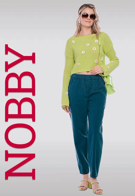 NOBBY, Джинсы 69-288/7 (аквамарин)