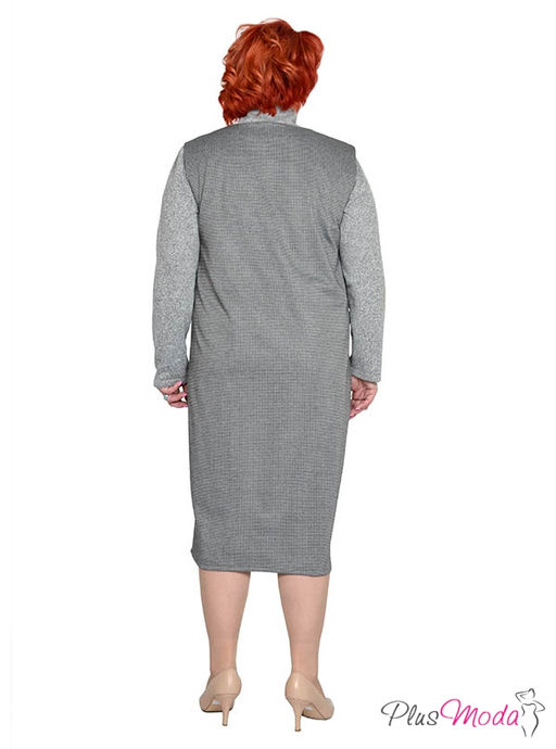 Платье Модель №1839 размеры 44-84 - Plusmoda фото 3