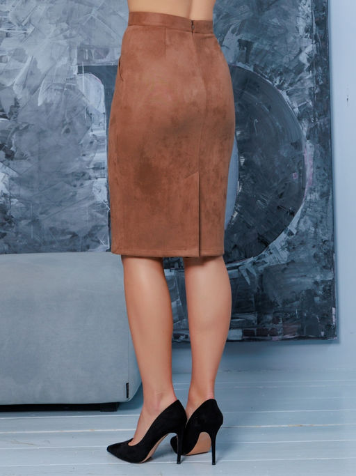 08-282 Юбка - Вишня фото 6