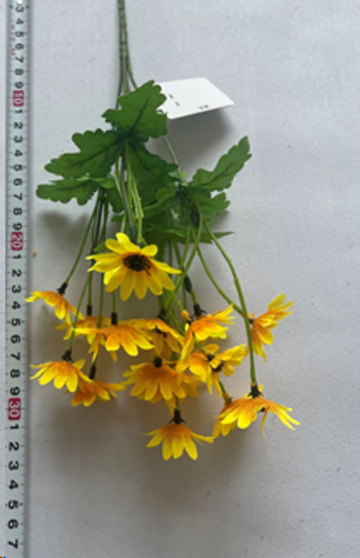 Цветок искусственный Букет подсолнуха / W01315-19 /уп 2/600/