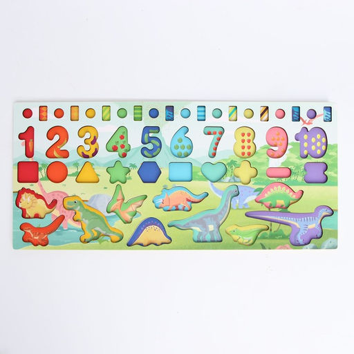 Логический центр 5 в 1 Динозавры 40 18 7 см - Simaland фото 3