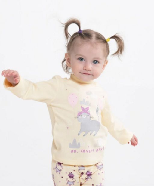 CRB wear/CWNG 62805-21-281 Водолазка для девочки, экрю/Ex.Cherubino