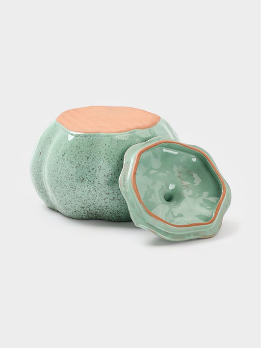 Горшок для запекания «Тыква» 0.6 л «Гармония» зеленый