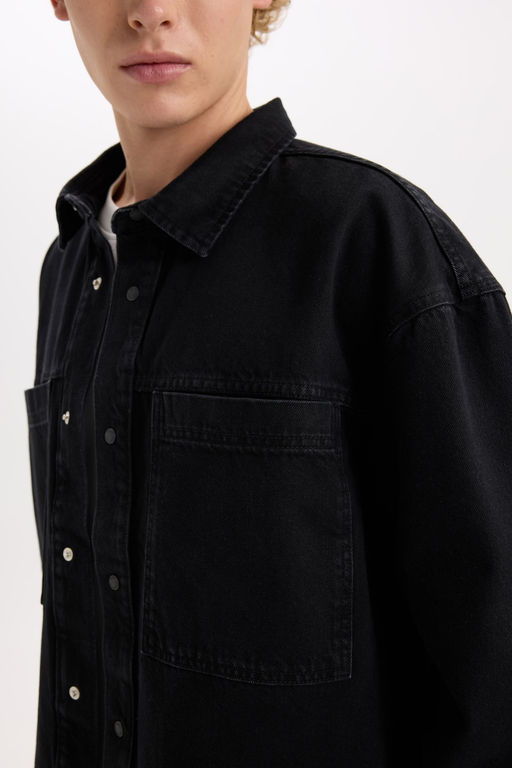 %100 Pamuk Oversize G_mlek Ceket