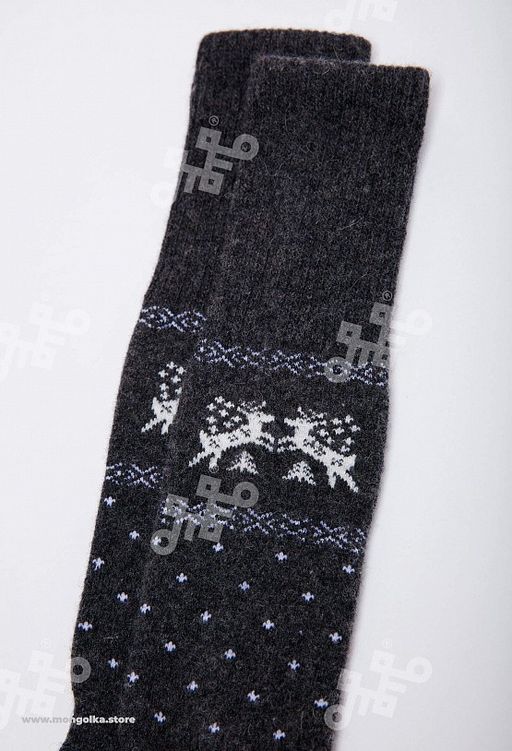 Гольфы детские из монгольской шерсти