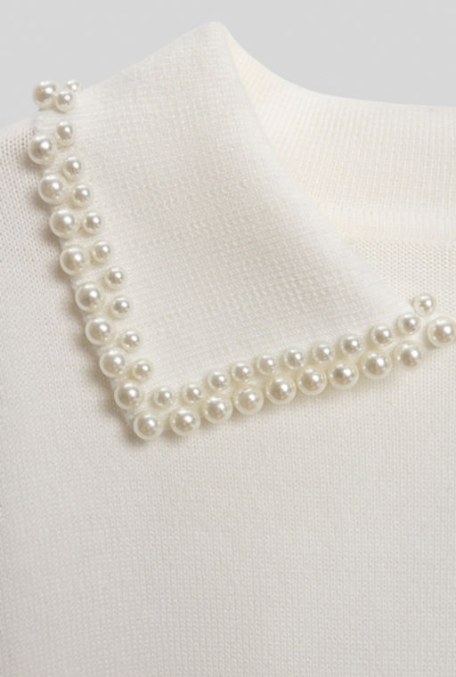 Джемпер детский для девочек Rafaela молочный - Acoola фото 3